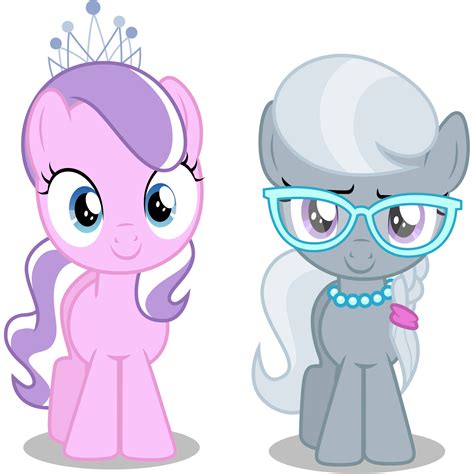 my little pony diamond tiara|mlp silver spoon parents.